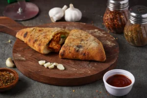 Makhani Paneer Garlic Bread